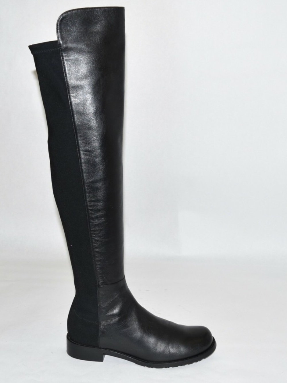 Stuart Weitzman 5050 Over-The-Knee Boots Leather Black Boots